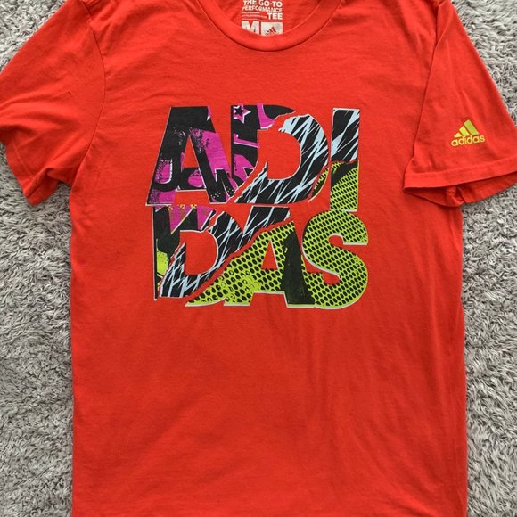 Retro Adidas Climalite T-Shirt. Medium. Adidas Climalite Line. - Picture 3 of 12